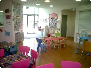 The cafe facilities at Cotgrave Futures